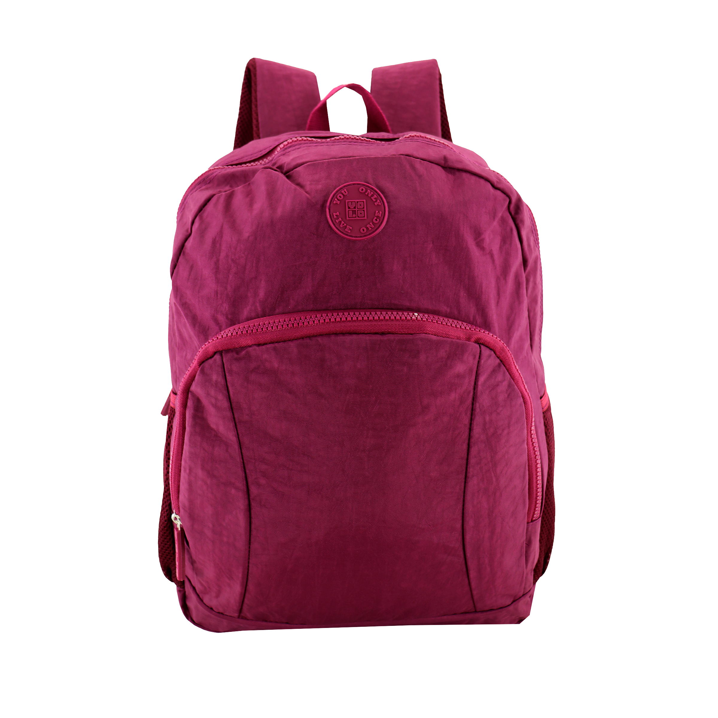 MOCHILA ROJO VINO