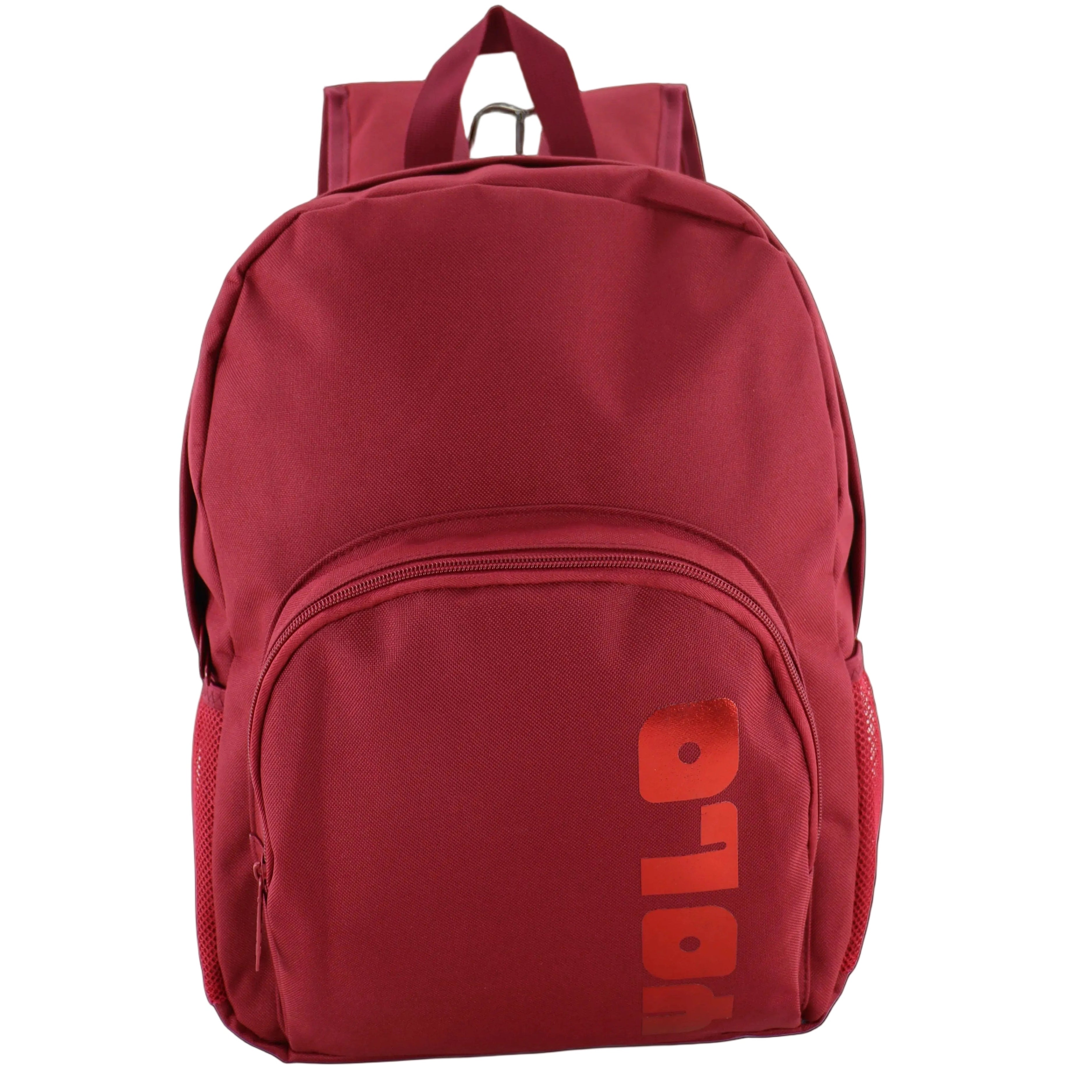 MOCHILA ROJO VINO