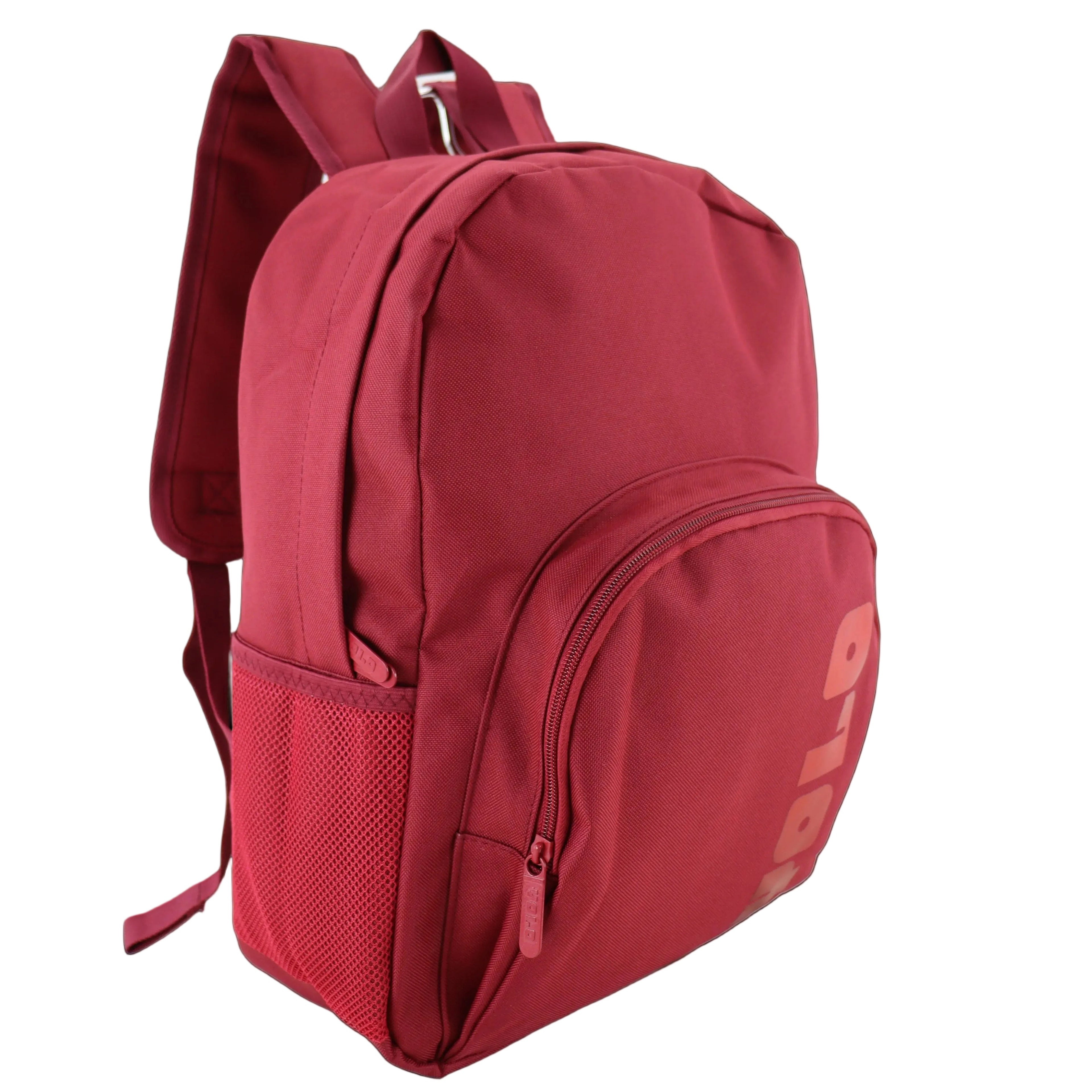 MOCHILA ROJO VINO