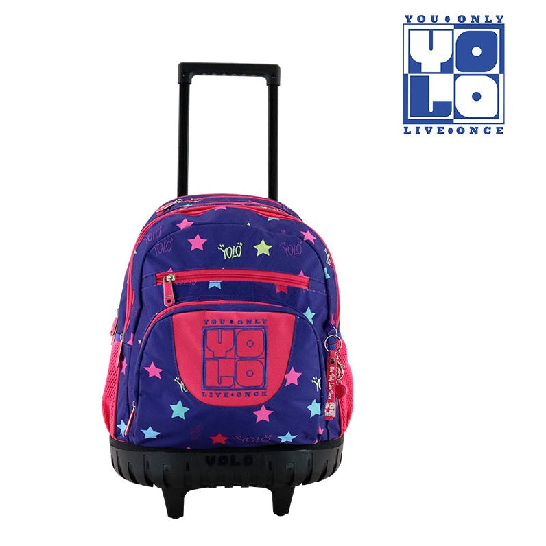 SET DE MOCHILA CON RUEDA, LONCHERA Y CARTUCHERA